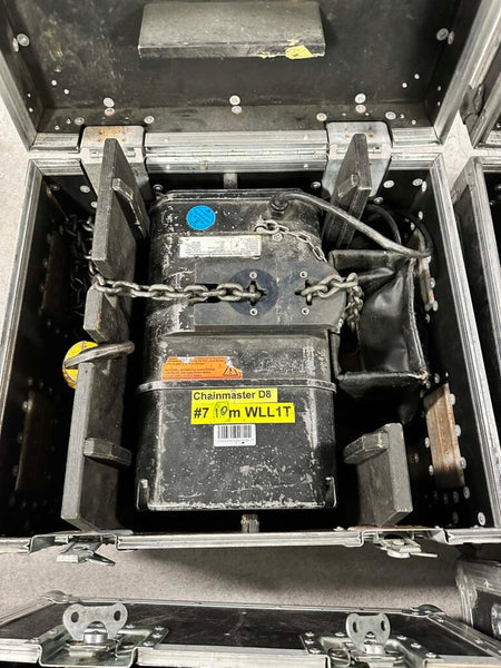 ChainMaster 1T D8 10m DC Chain Hoist | Inspected 05/2024