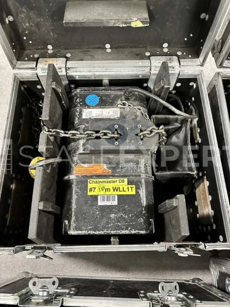ChainMaster 1T D8 DC Hoist, 10 m Lift – Inspected 05/24