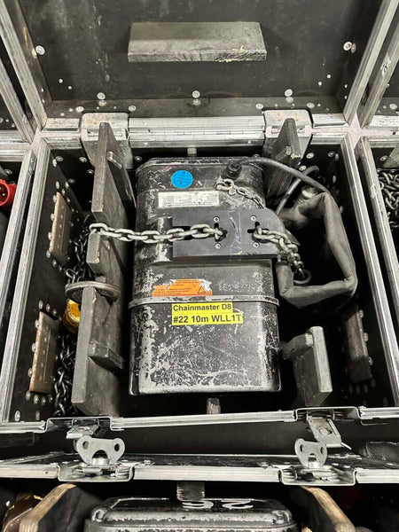 ChainMaster 1T D8 10m DC Chain Hoist | Inspected 05/2024