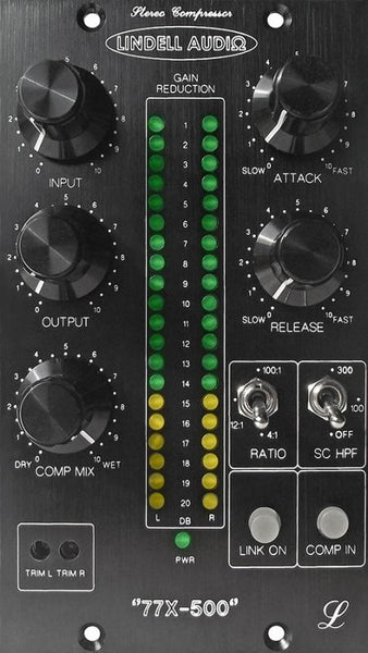 Lindell Audio 77X-500 Stereo Compressor – 500 Series