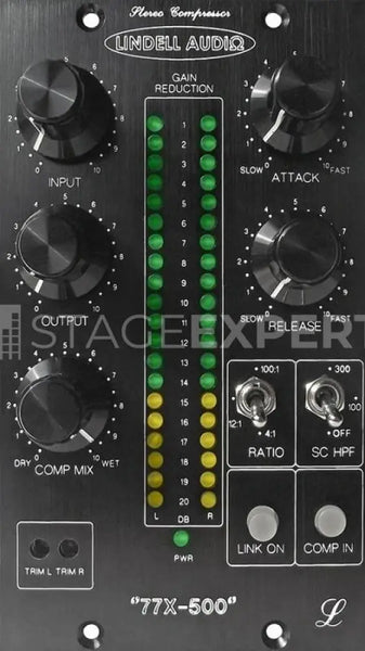 Lindell Audio 77X-500 Stereo Compressor | 500 Series Module