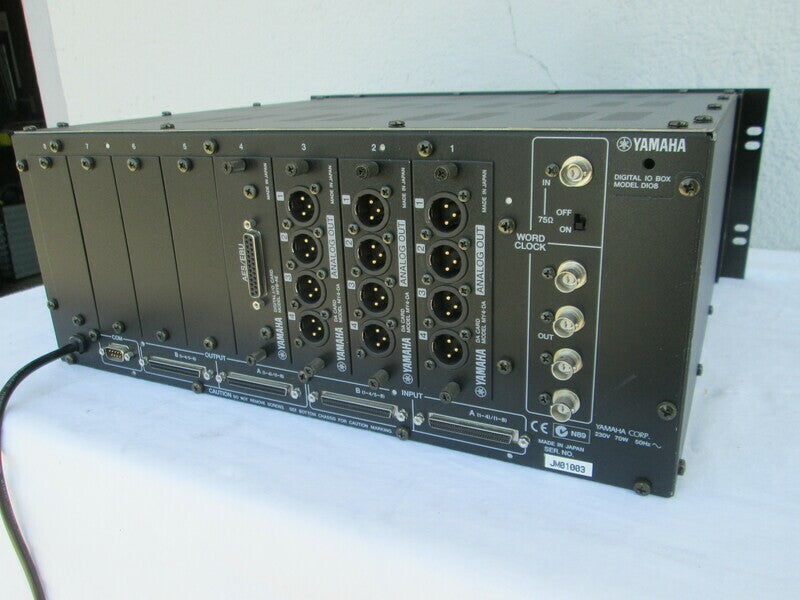 Yamaha DIO8 Digital I/O Unit with MY Cards | Stage Experts