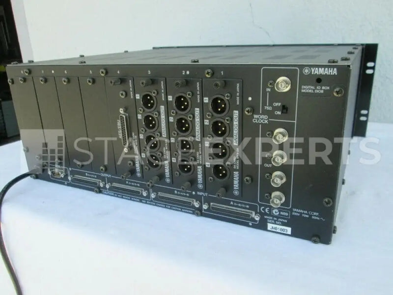 Yamaha DIO8 Digital I/O Unit with MY Cards | Stage Experts
