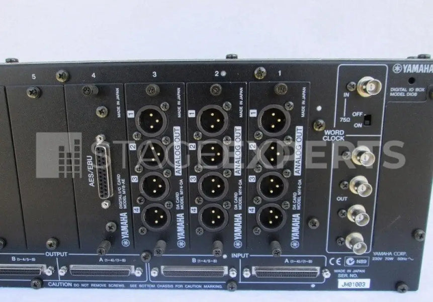 Yamaha DIO8 Digital I/O Unit with MY Cards | Stage Experts