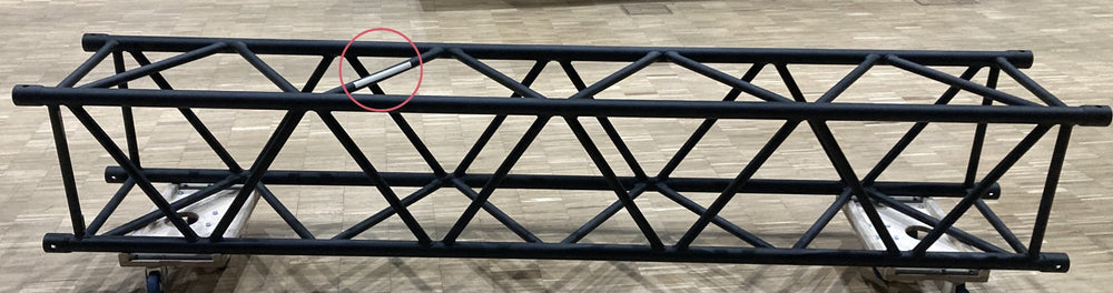 Sixty82 L52S 3m Truss Pair, Black, Minor Defects