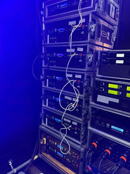 AD-Systems Touringline array package with subs and K14 DSP