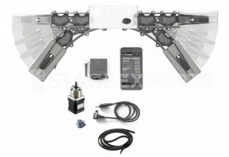 Waterbird MS120pro 1.2m Motorised Camera Slider, Curvable