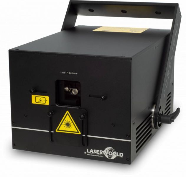 Laserworld PL-10.000 RGB Laser with ILDA + Flightcase