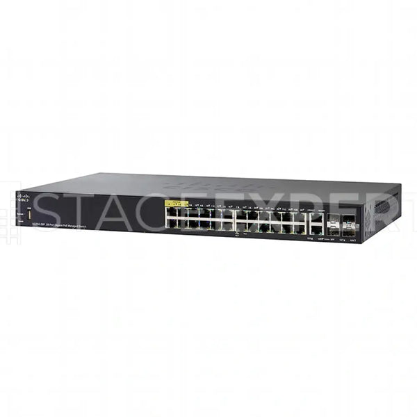 Cisco SG350-28P Managed PoE Switches Set of 4 in AV
