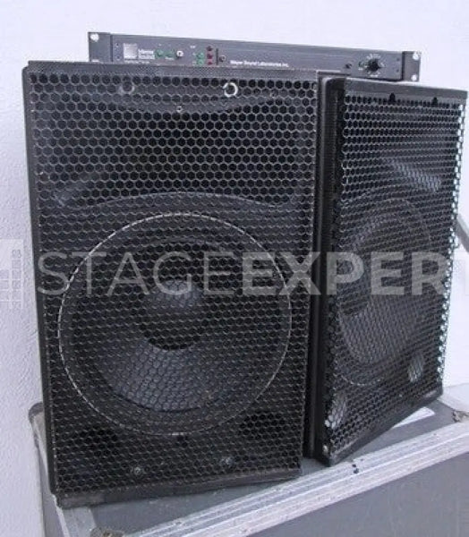 Meyer Sound UPA-1A + M-1 Controller Set with Flightcase