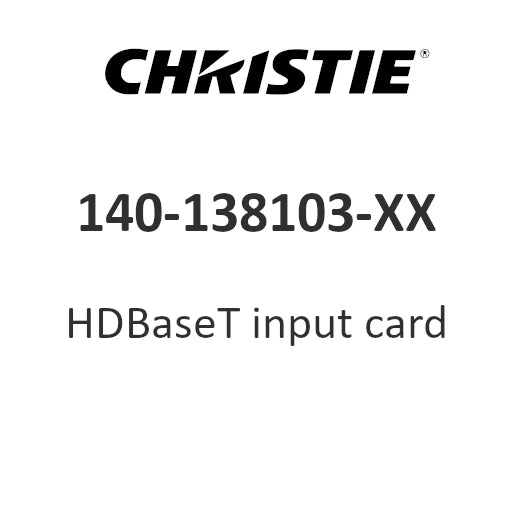 Christie HDBaseT Input Card for 4K‑HS Projectors | 4K HDR