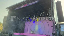 Load image into Gallery viewer, FOS Helix Pro Moving Wash (4) with Flight Case, 4-Pack for Touring
