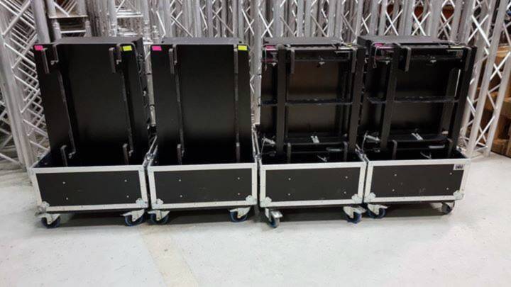 Nova ELC 26 Line Array – 16 Cabinets with Cases & Frames