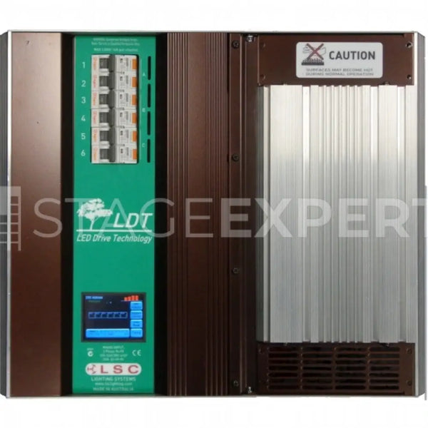 LSC LDT6 6x10A LED Dimmer, Wall-Mount | DMX/RDM Control