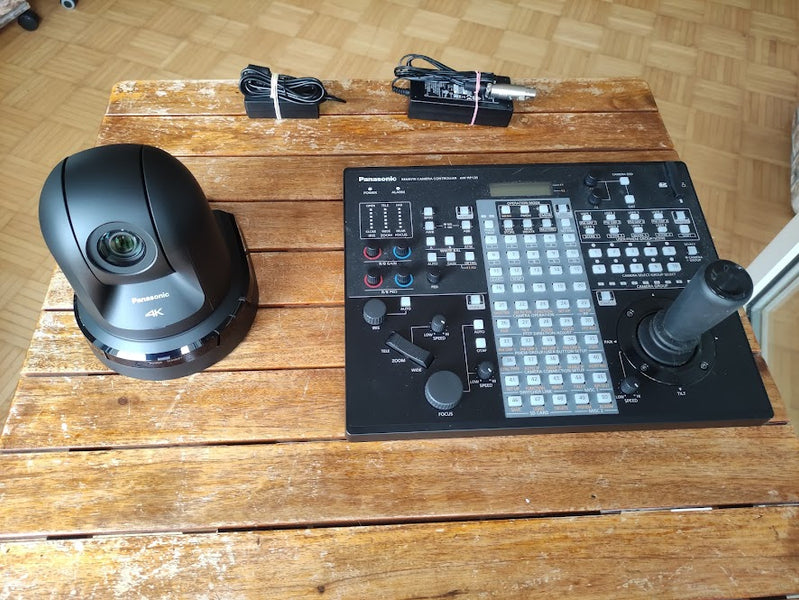 Panasonic AW-UE70 4K PTZ Camera + AW-RP120 Controller