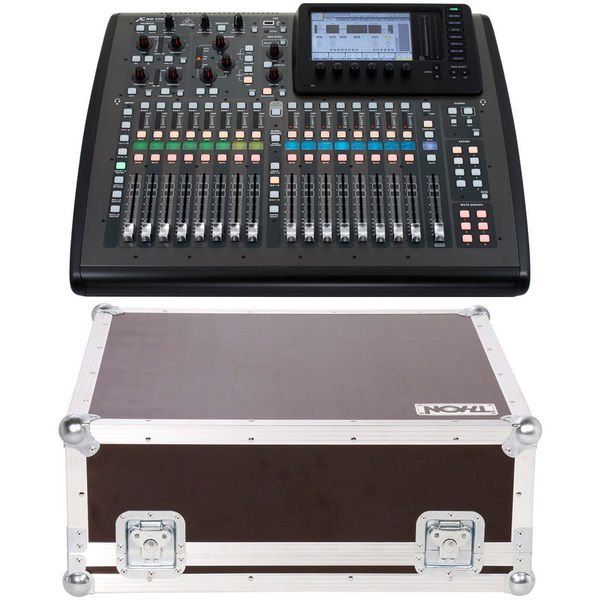 Behringer X32 Compact + Thon Case, Littlite, Decksaver