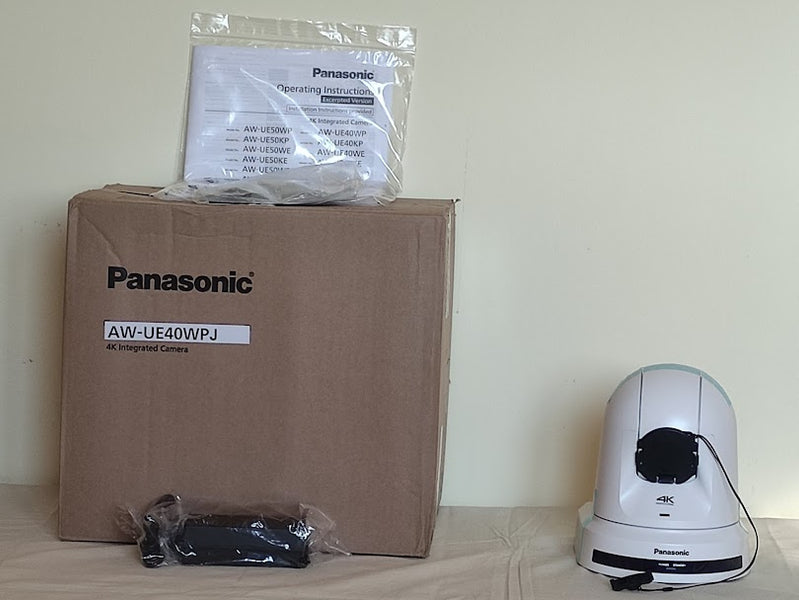 Panasonic AW-UE40 PTZ Camera with AW-RP50 Controller