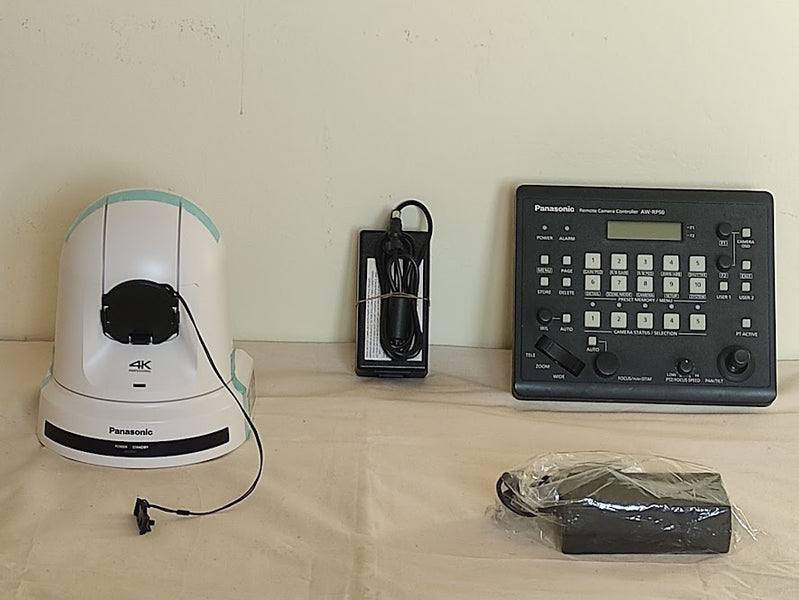 Panasonic AW-UE50 PTZ Camera + AW-RP50 Controller Bundle