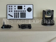 PTZOptics Full HD PTZ Camera + IP PoE Controller Kit