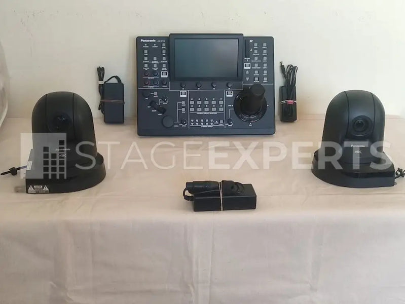 Panasonic AW-UE70 PTZ Cameras + AW-RP150 Controller Bundle