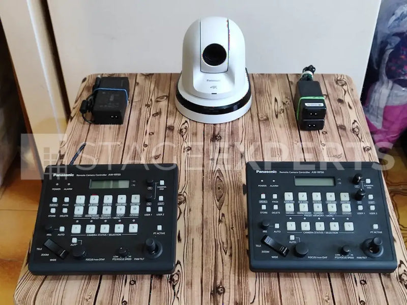 Panasonic AW-UE70 + 2x AW-RP50 PTZ Controller Bundle