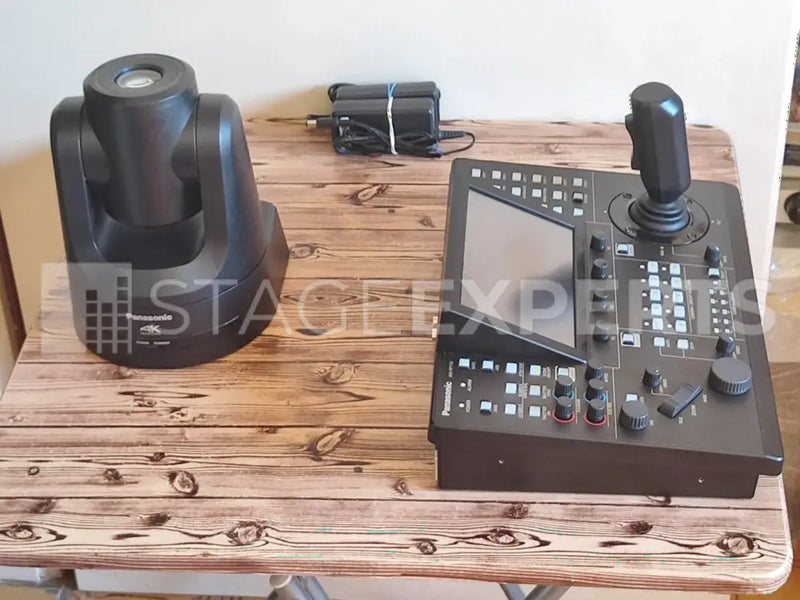 Panasonic AW‑UE100 PTZ Camera + AW‑RP150 Controller Bundle