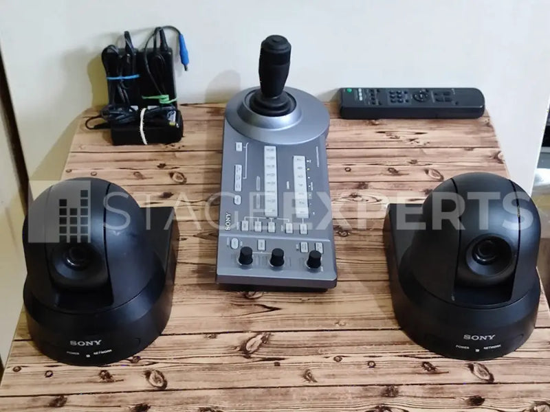 Sony SRG-X400 x2 + RM-IP10 Controller PTZ Bundle | Pro System