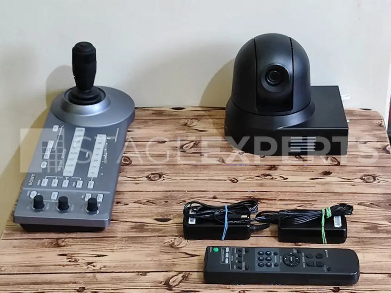 Sony SRG‑X400 + RM‑IP10 PTZ Camera Kit | 4K IP/SDI Control