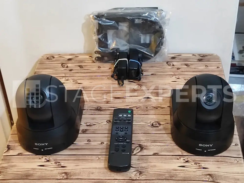 Sony SRG‑X400 PTZ Cameras (2x) – NDI|HX, 3G‑SDI, IP/HDMI