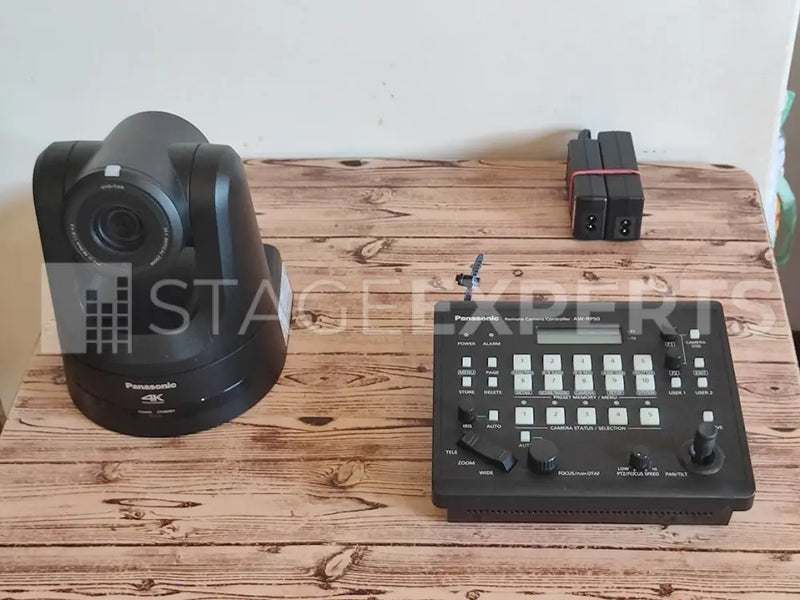 Panasonic AW-UE100 4K PTZ Camera + AW-RP50 Controller