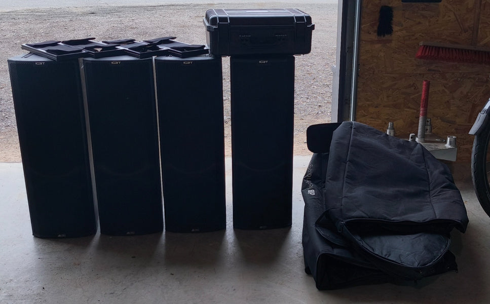 dBTechnologies Ingenia IG3T – 4x speakers with rigging set