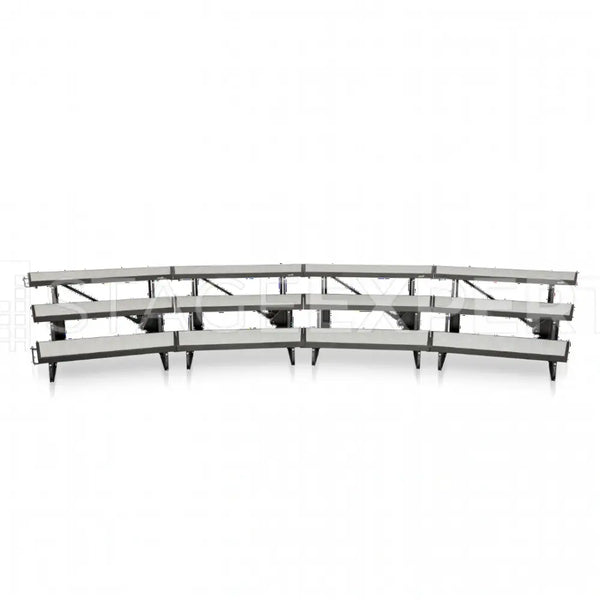 ALLROUND 130 Choir Riser – Folding, Rollable 3‑Tier Deck