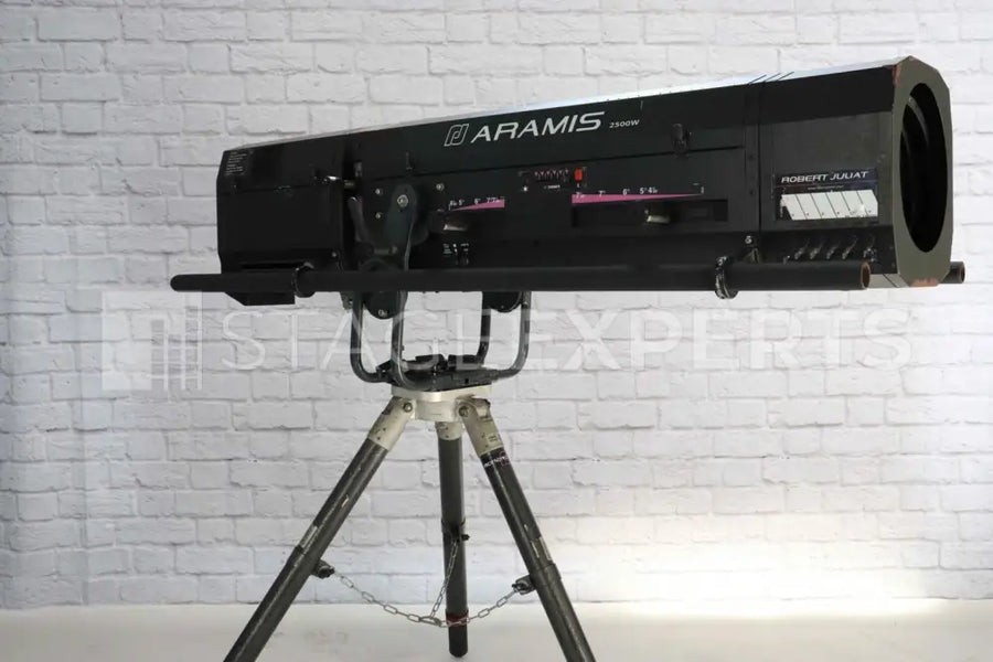 Robert Juliat Aramis 2500W HMI Followspot 4.5–8° DMX