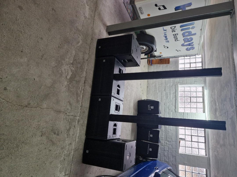 HK Audio Elements Big Base column PA system bundle