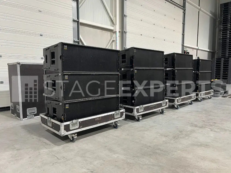 Martin Audio W8LC/W8LCD Line Array with Grids & Cases