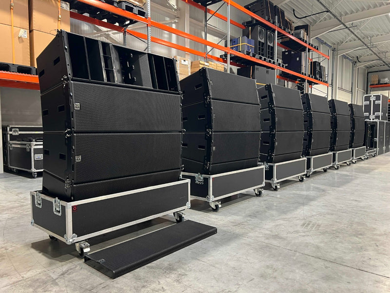 Martin Audio WPL line array package – 24 cabinets + fly gear