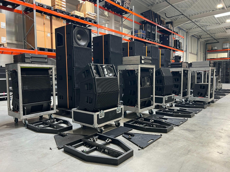 d&b audiotechnik Y-Series system: Y8/Y12, Y‑SUBs, D80 amps