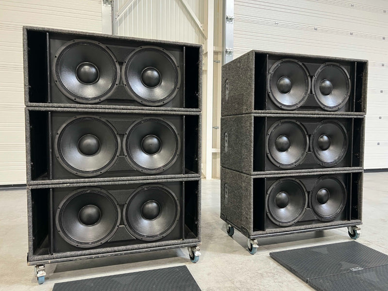 Nexo RS15C 2x15-inch SubBass (4x) – Dual 15in High-Output Subs