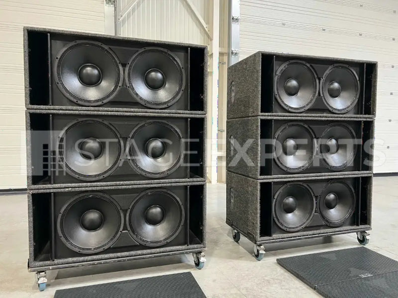 Nexo RS15C 2x15-inch SubBass (4x) – High-Output Subs