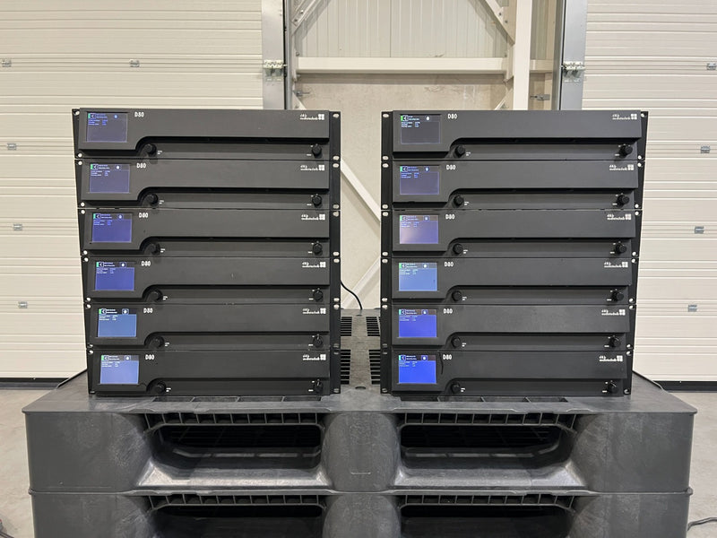 d&b audiotechnik D80 System Amplifier – 12x Bundle