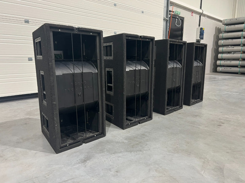 Sound Projects SP3M-B 15-inch Powered Low-Mid Speakers - Pair