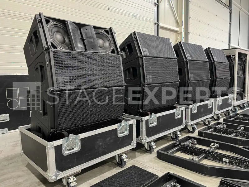 d&b audiotechnik Y8/Y12 line array package, 38 cabinets