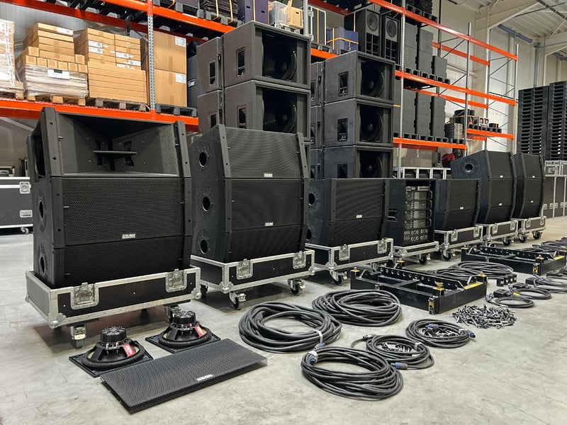 EAW & Lab.gruppen KF730/SB1002 with FP10000Q System