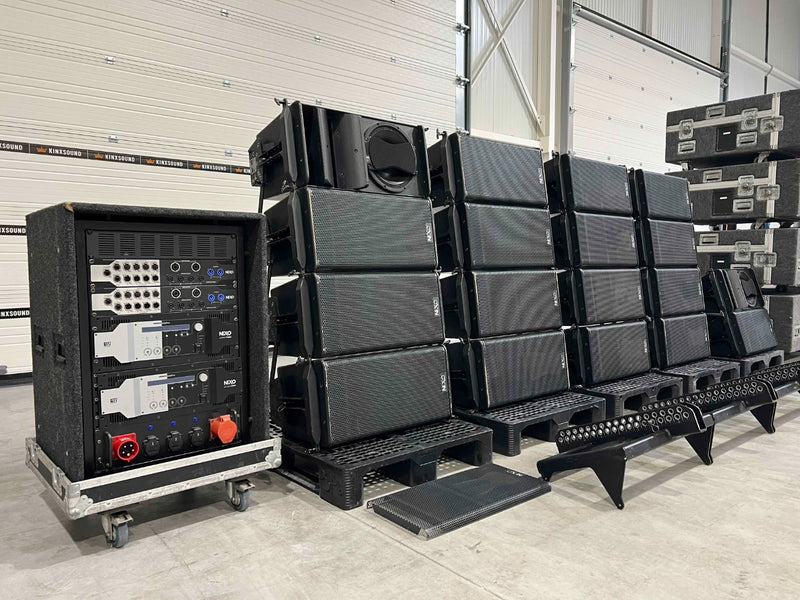 Nexo GEO S12 S1210/S1230 Line Array (20x) with Xbow