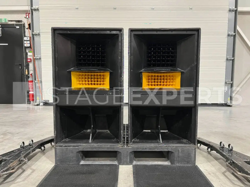 Turbosound Aspect TA-500DP Pair – Powered with Rigging