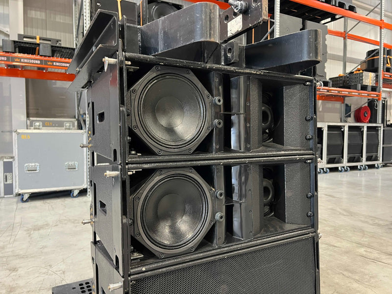 Martin Audio W8LM Line Array Speakers, Active/Passive (4x)