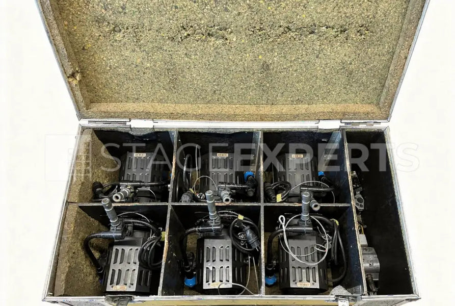DeSisti 1 kW Fresnel Lights – Set of 6 with Case | Theatre/Studio