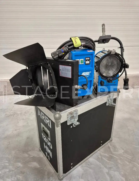 ARRI Compact 1200 Daylight Fresnel – Used with PSU & Case