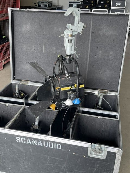 De Sisti Leonardo 1 kW Fresnel P.O. – 6-Unit Case Set