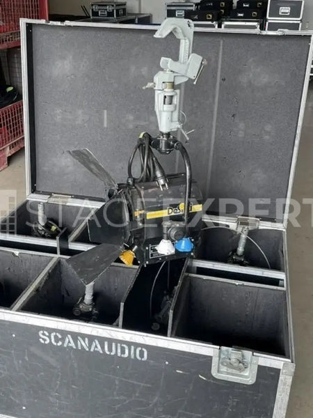 De Sisti Leonardo 1 kW Fresnel P.O. – 6-Unit Tungsten Case Set